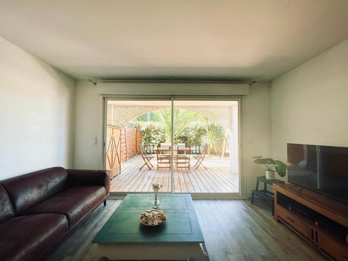 Lanton Plage - Appartement 6 Pers. Terrasse Eksteriør bilde